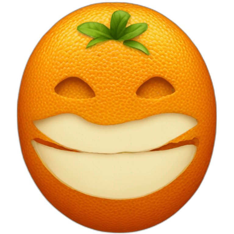 orange emoji