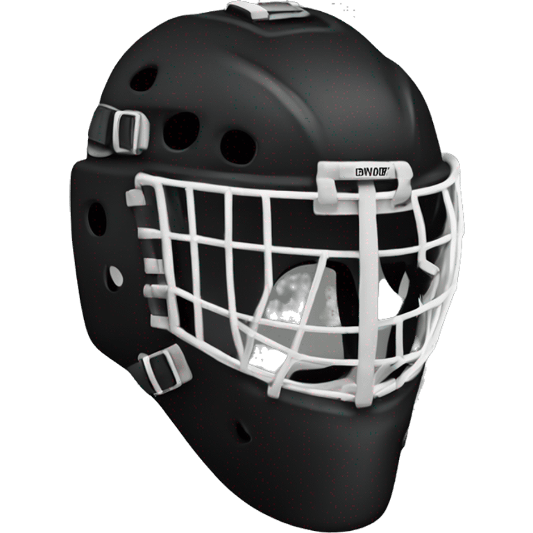 Black hockey mask，kan ye emoji