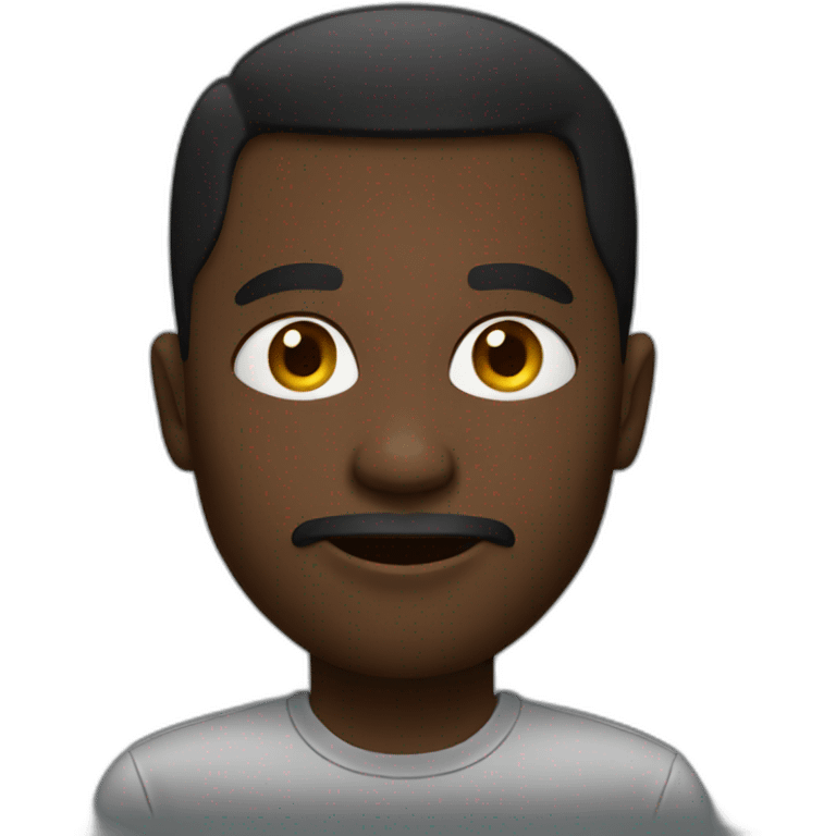 black men emoji