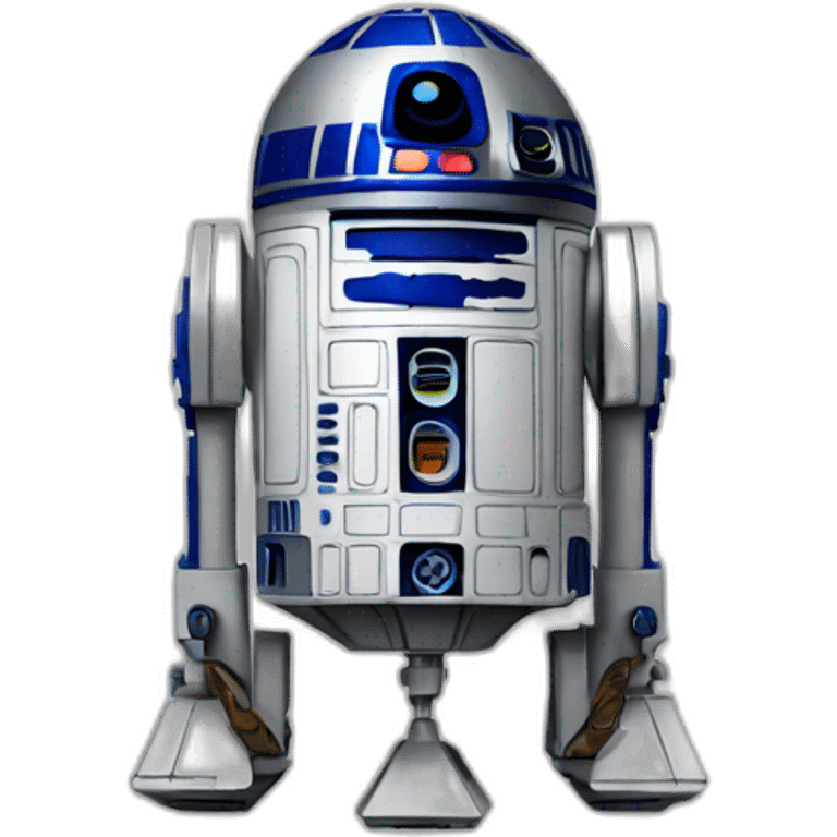 R2d2 sur Batman emoji