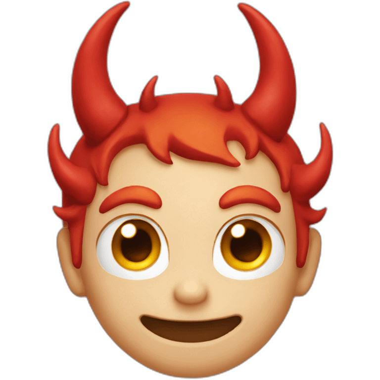 devil horns emoji