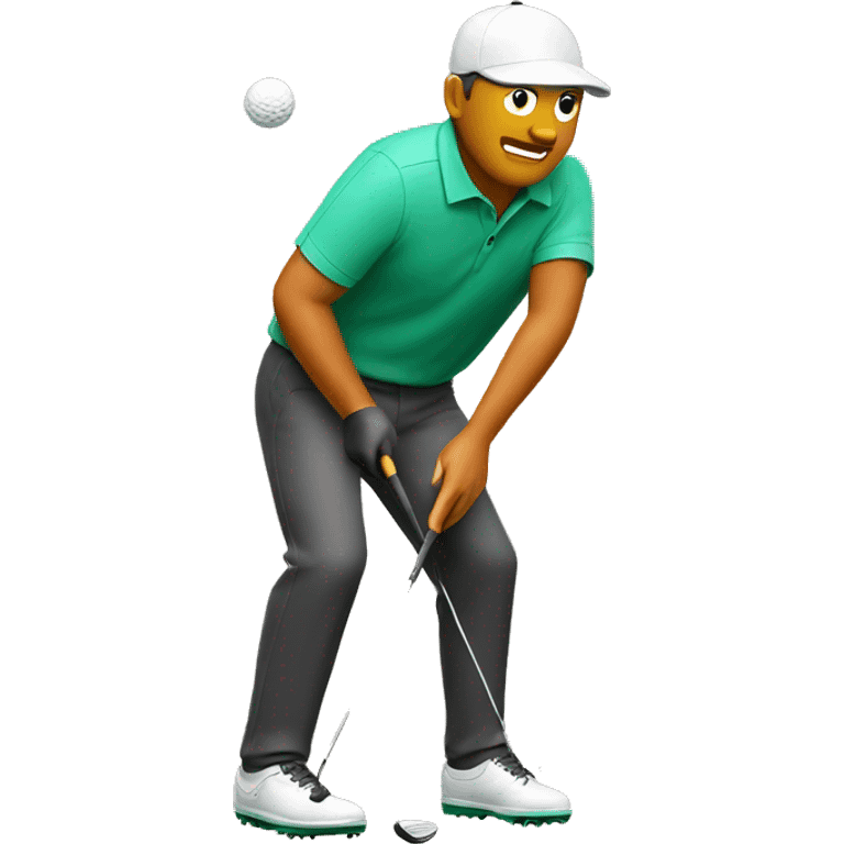 Golfer emoji