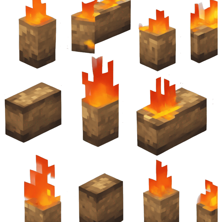 minecraft fire stick emoji