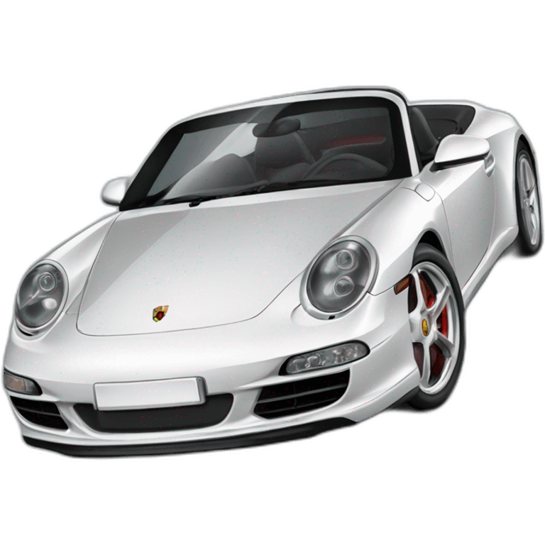 Porsche carrera 4s cabriolet  emoji