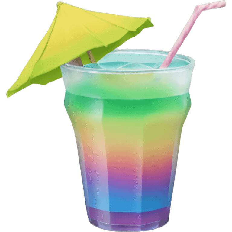 Beach drink emoji