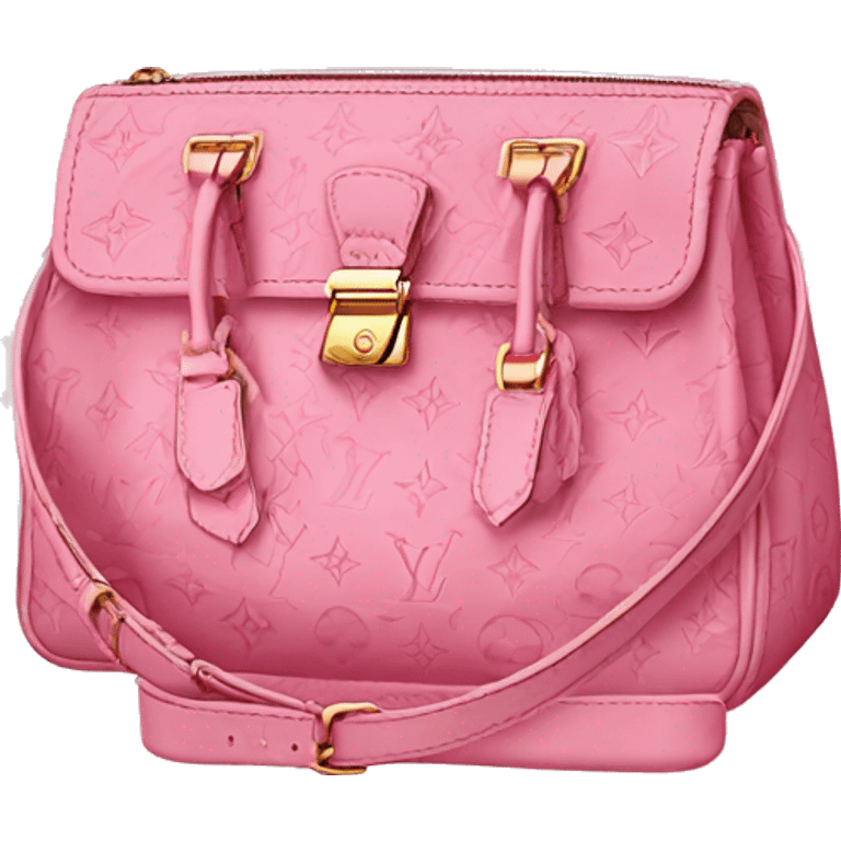 Louis vuitton pink emoji