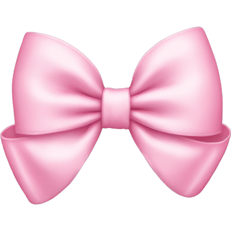 Baby pink bow  emoji