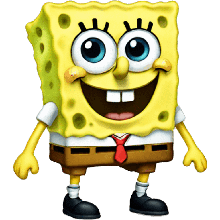 happy spongebob emoji