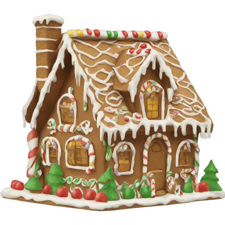 gingerbread house  emoji