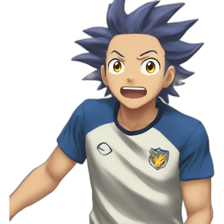 axel blaze inazuma eleven shocked emoji