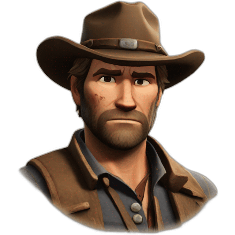 Arthur Morgan read dead redemption 2 emoji