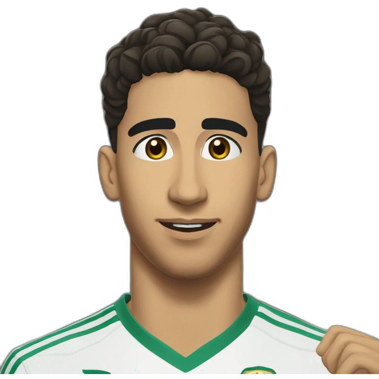 Achraf hakimi emoji