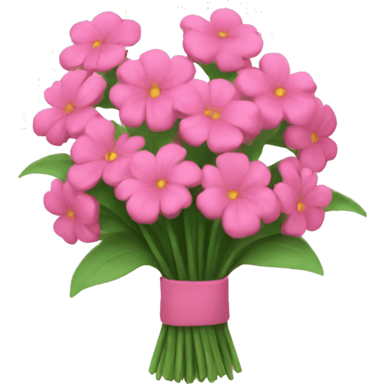 pink flower bouquet emoji