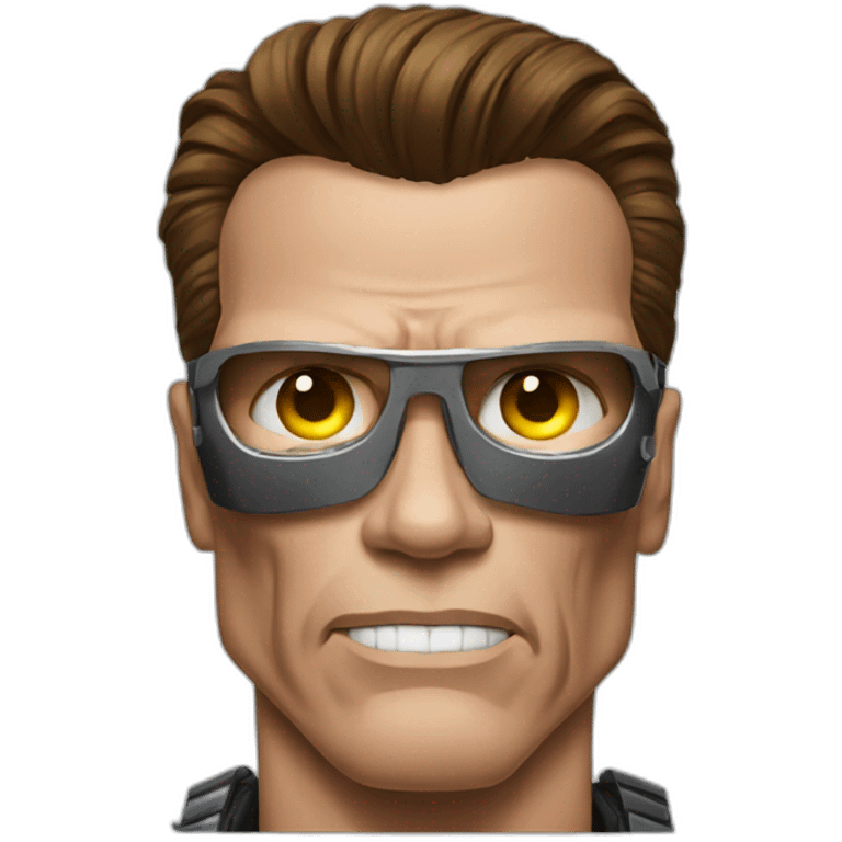 Terminator schwarzenegger emoji