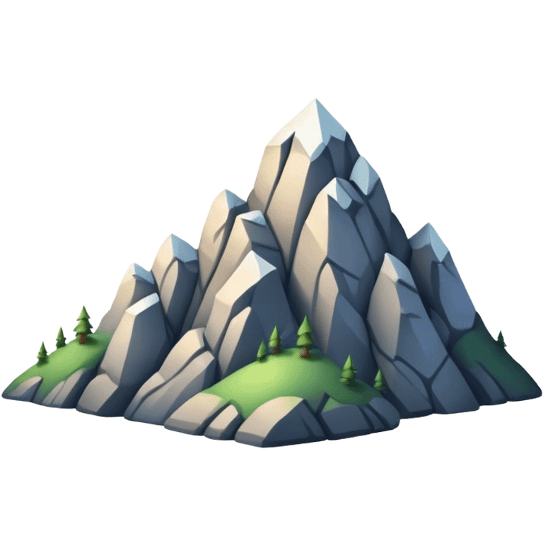 mountain ledge emoji