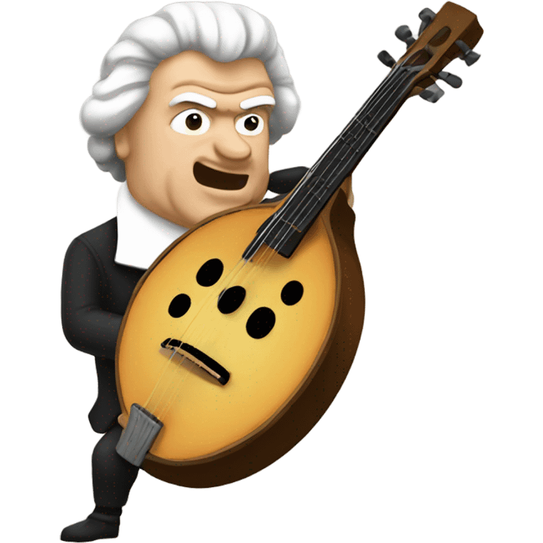 Beethoven explosion banjo emoji