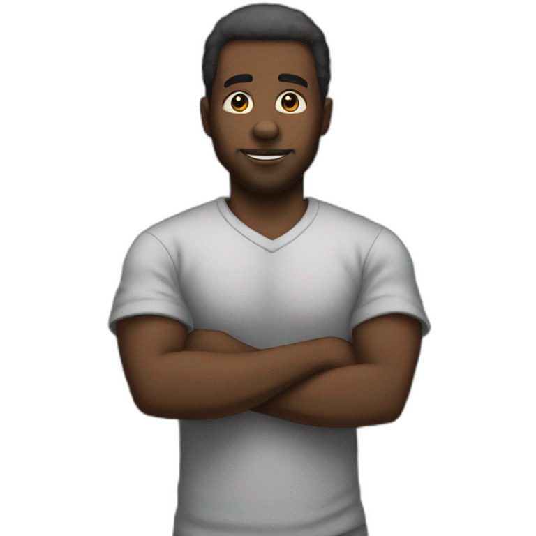 black guy in prison emoji