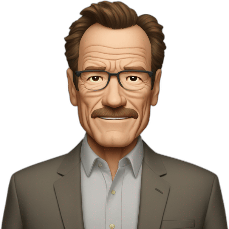 real Bryan cranston emoji