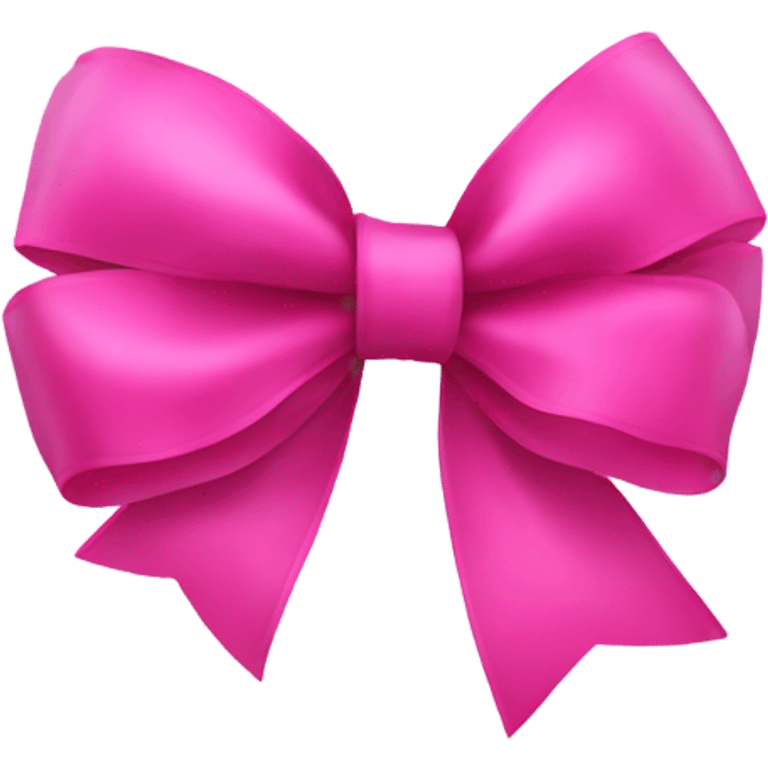 Pink bow emoji