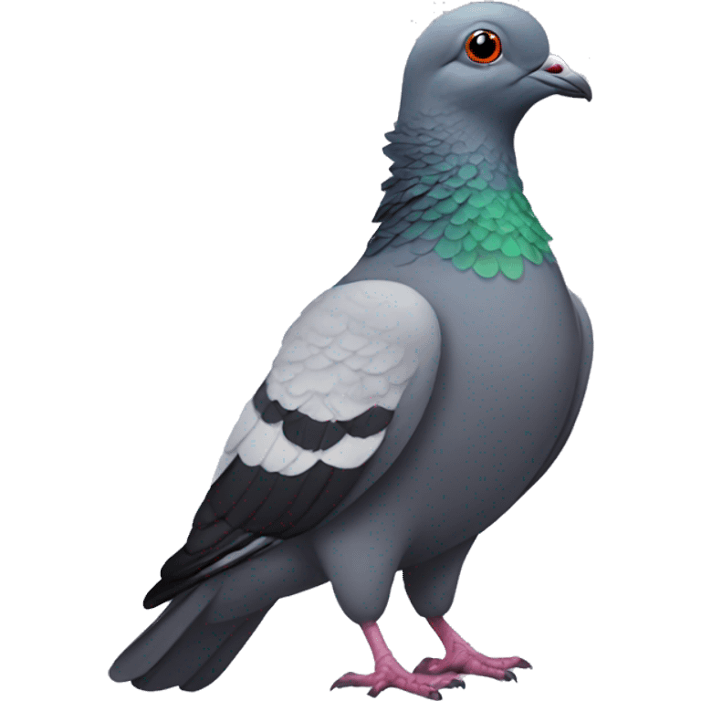 Gay pigeon  emoji