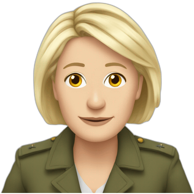 Marine lepen  emoji