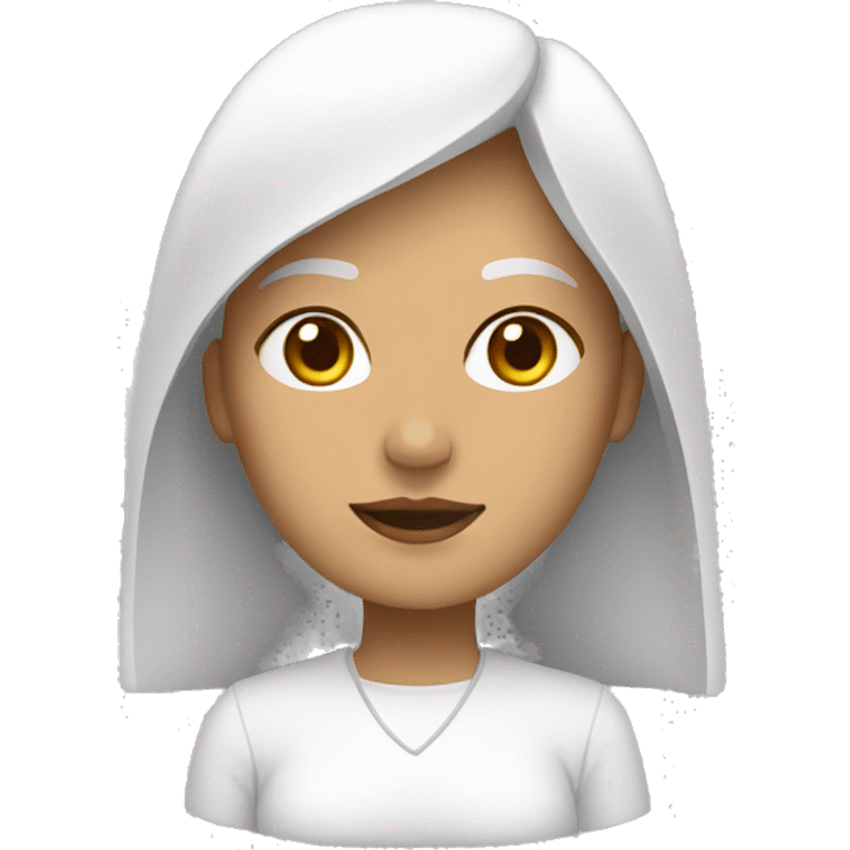 mujer blanca emoji