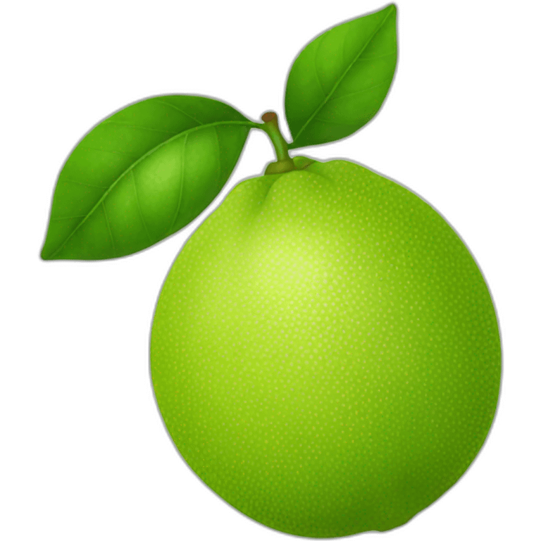 Green Lemon fruit emoji