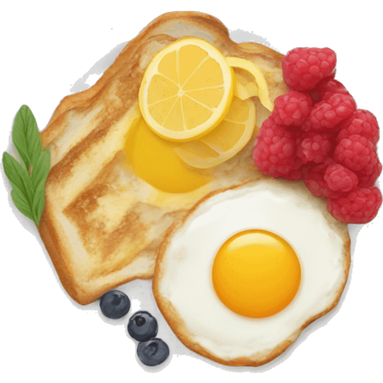 brunch plate emoji