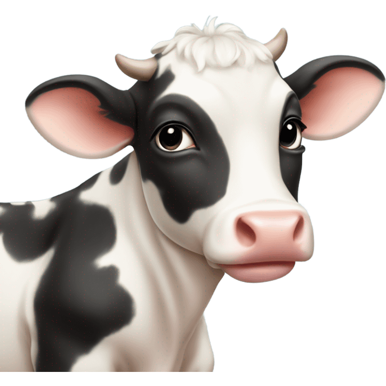 Baby cow emoji