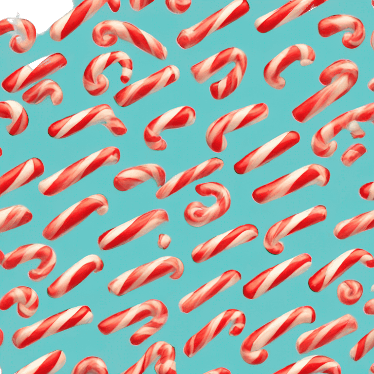 candy cane emoji