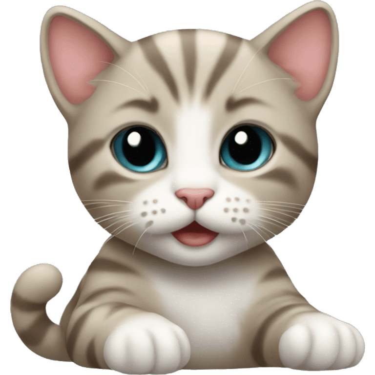 baby emoji cat take care emoji