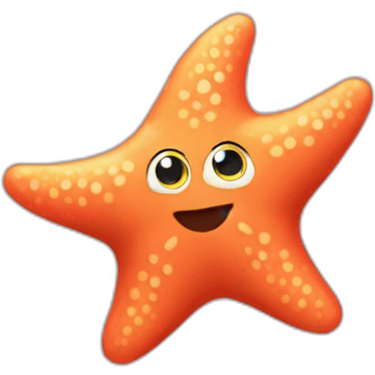 Patrick-starfish emoji