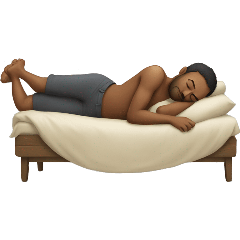 Hot but sleeping emoji