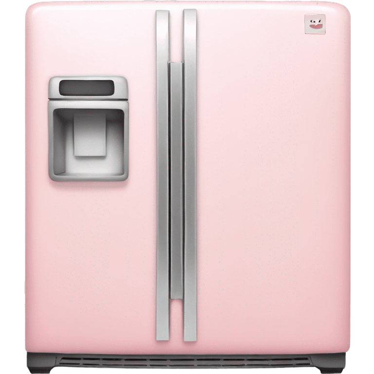 Light pink fridge emoji