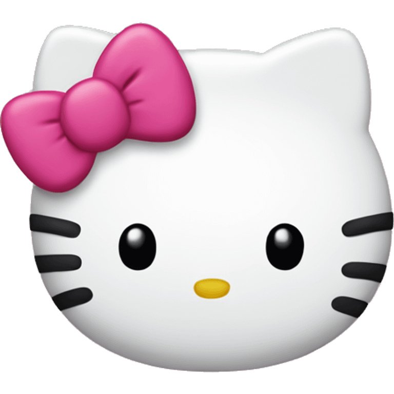 Hello kitty emoji