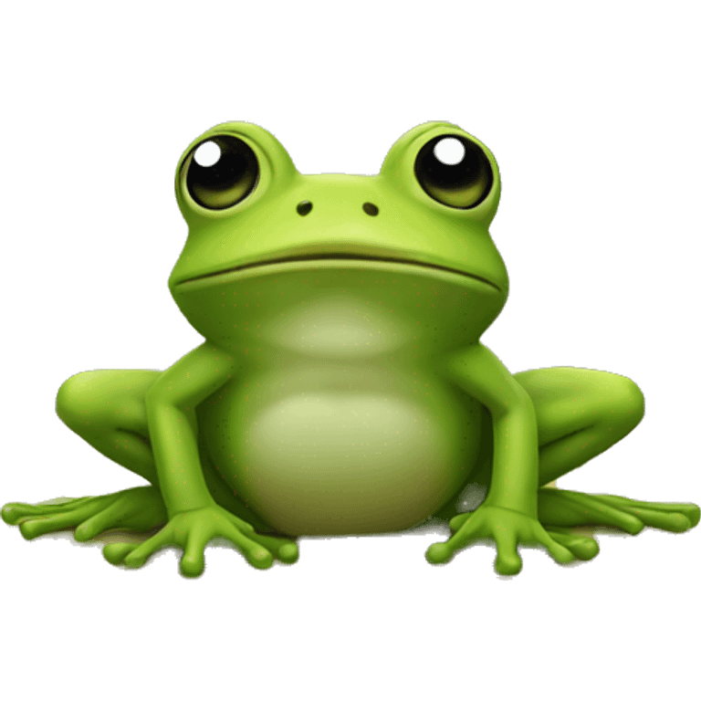 frog in a room emoji