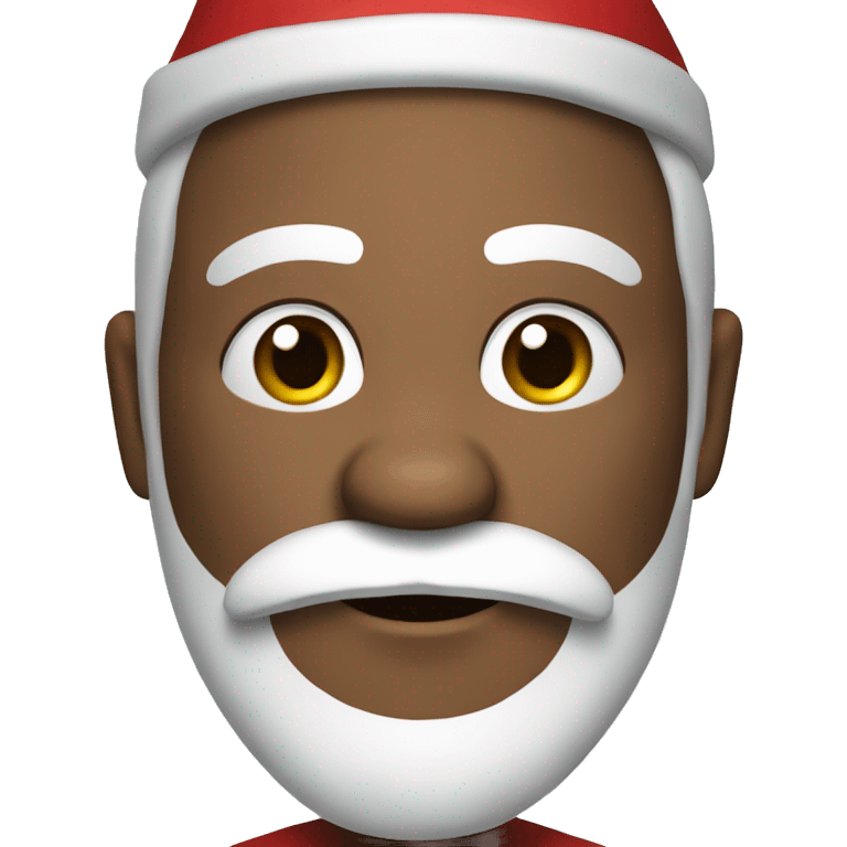 Santa clause with black beard  emoji