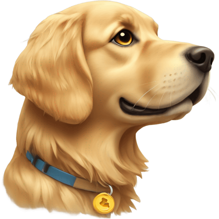 Golden retriever emoji