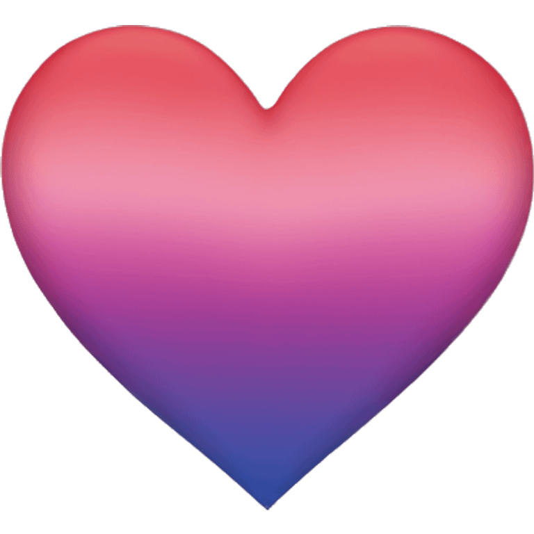 Ombre heart emoji