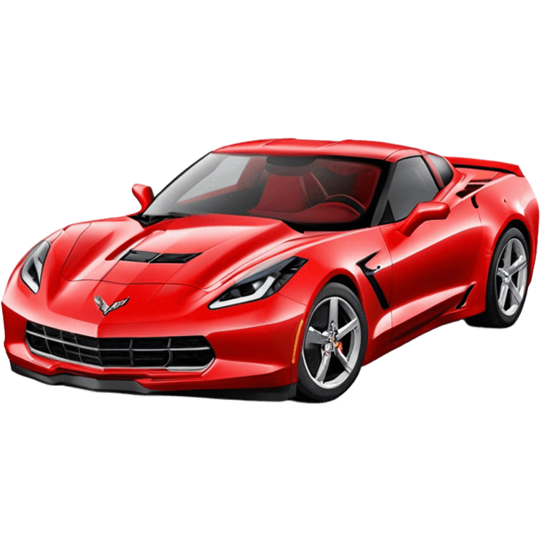 Chevrolet Corvette - Chevrolet (Model Year: 2022) (Iconic colour: Red) emoji