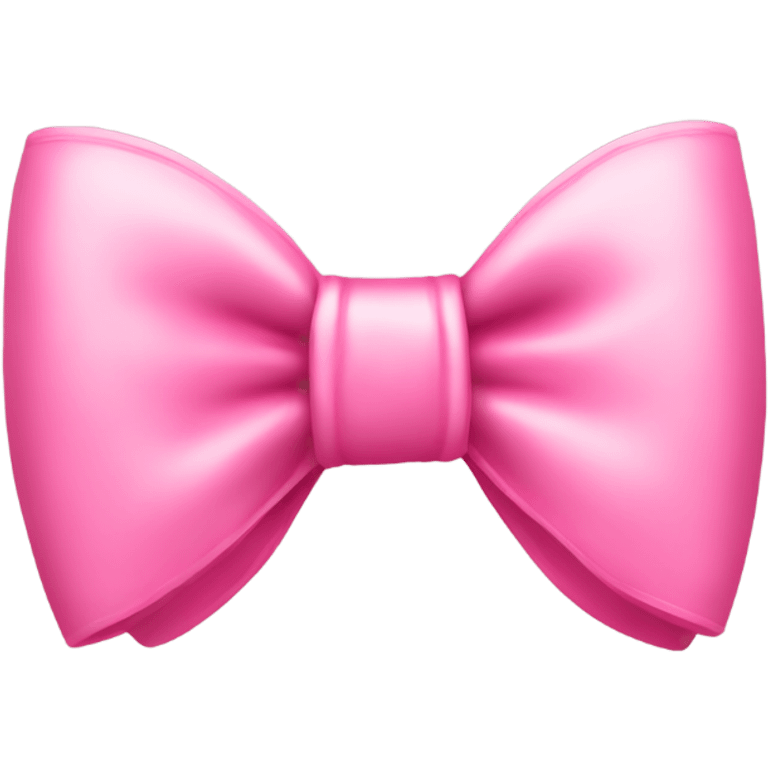 Valentine bow pink  emoji