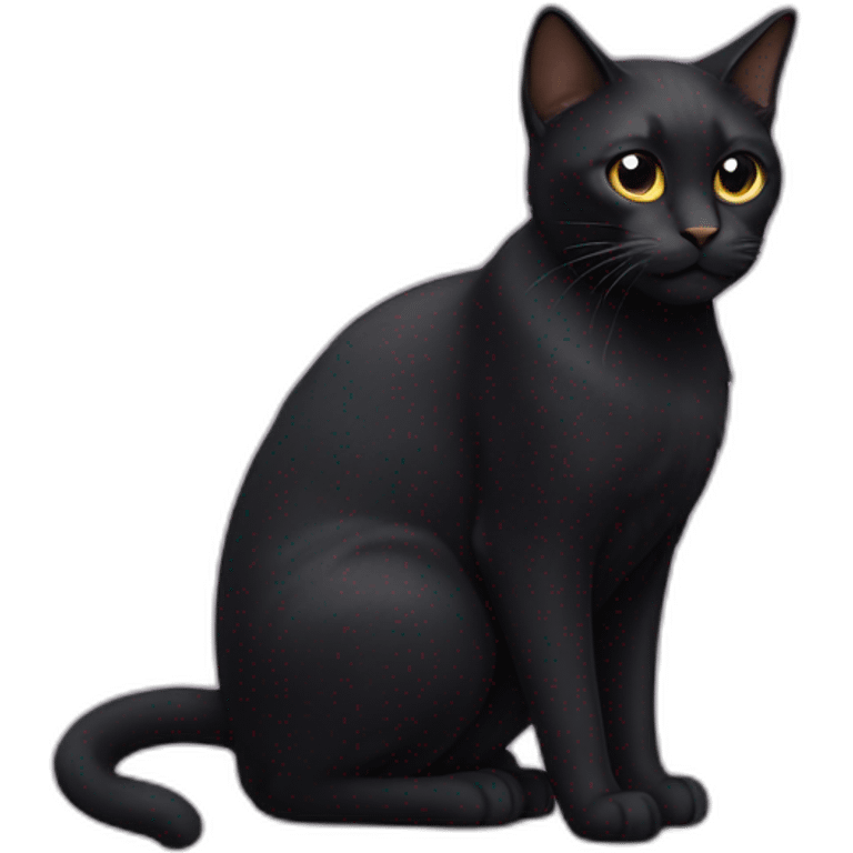 black cat emoji