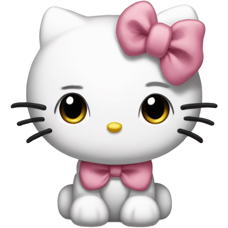 hello kitty is disappointed  emoji