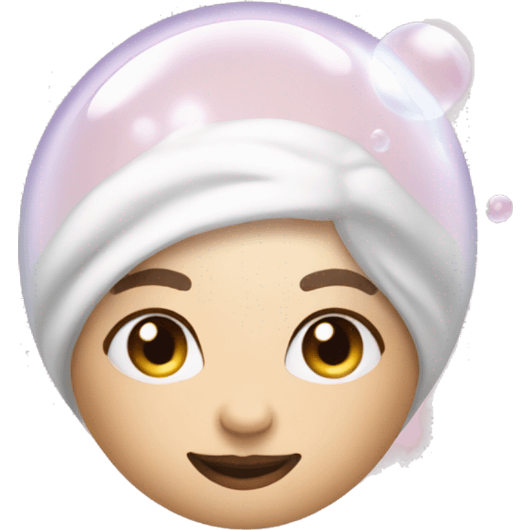 Bubble skincare emoji