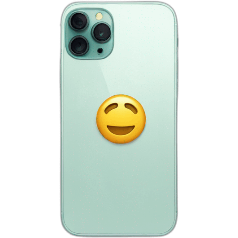 iPhone 13 back side emoji emoji