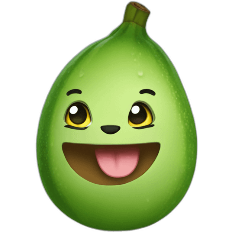 an avocato saying ok emoji