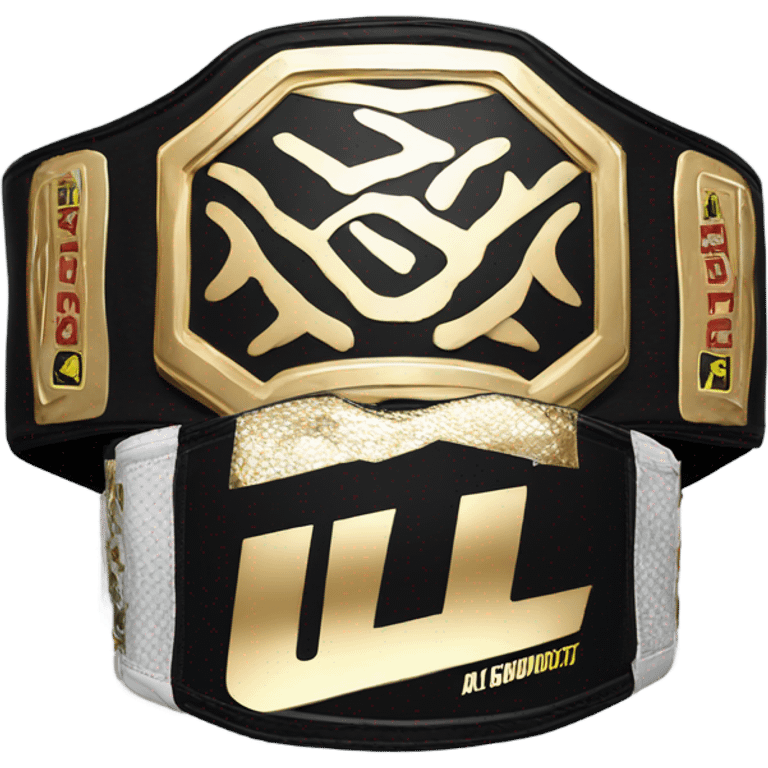 Ufc belt emoji