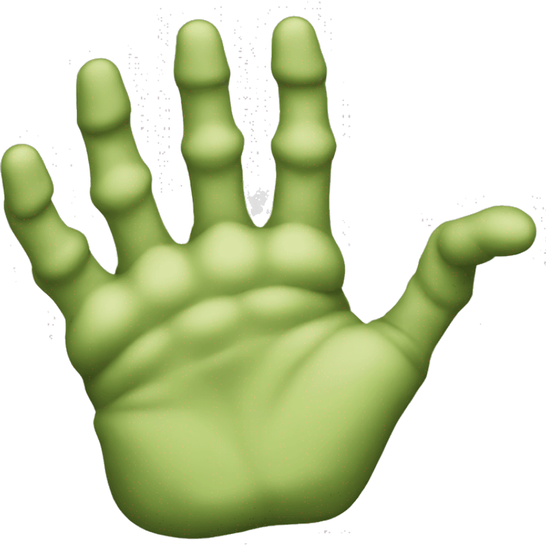 male-goblins hand  emoji