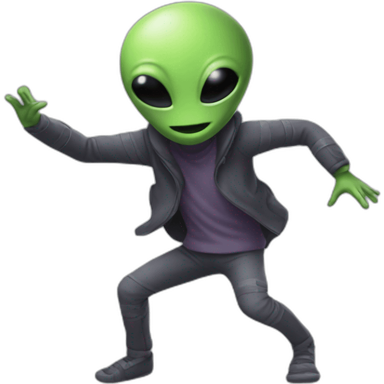 alien dance emoji