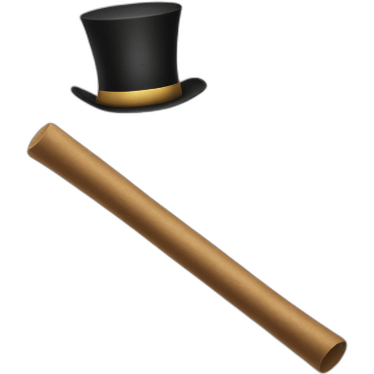 magician stick emoji